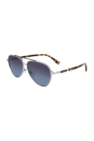 Karl Lagerfeld Kl344s 040 59 Unisex Damla Gümüş Metal Güneş Gözlüğü