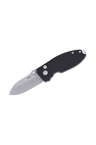 Crkt Squid Xm Button Lock G10 Black Kamp Çakı Siyah