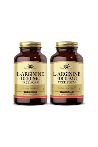 Solgar L-Arginine 1000 Mg 90 Tablet 2 Adet