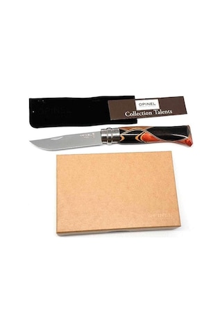 Opinel İnox Tradition Ahşap 6 No Kamp Çakı Kahverengi