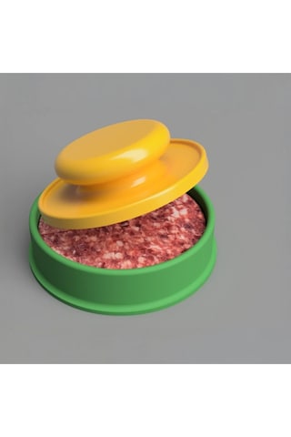 Mini Burger Ve Köfte Şekillendirici - 70mm X 15mm