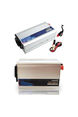 600w Güçlü Araç İçi İnverter Dönüştürücü - Usb Çıkışlı
