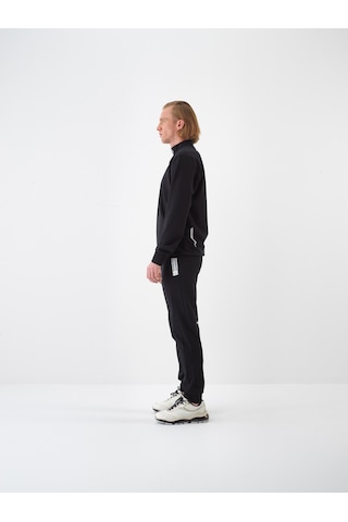 Xint Siyah Pamuk Dokulu Slim Fit Sweatshirt 300328 Sİyah