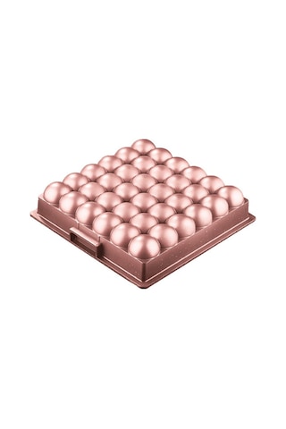 Alcor Döküm Kek Kalıbı Golden Pink Rose