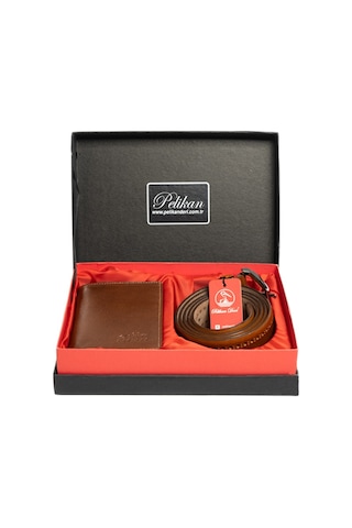 Pelikan Deri Erkek %100 Hakiki Cüzdan&Kemer Seti (474417297)