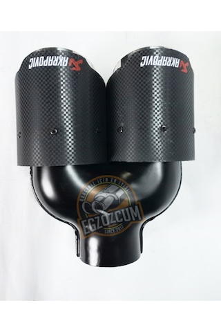 Akrapovıç Içi Krom 90 Mm, Eşit Kesik Egzoz Ucu Eksoz --