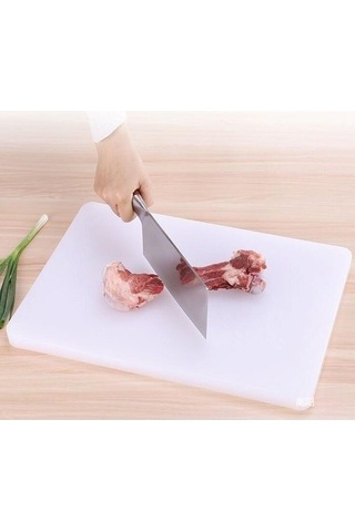 Fastbuy Çok İşlevli Çift Taraflı Kare Kesme Tahtası, 27x35x1cm, Meyve Kaymaz, Mekanik Tahta Diğer, Dayanıklı Ve Pratik Diğer