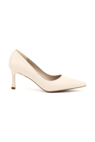 Gönderi R Kadın Ten Sivri Burun İnce Topuklu Stiletto Ddza78837171 Ten