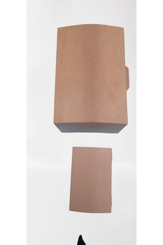 Hobi 90042 Dekoratif Sandık Seti Model Mini İkili Ham Ahşap Mdf El Yapımı