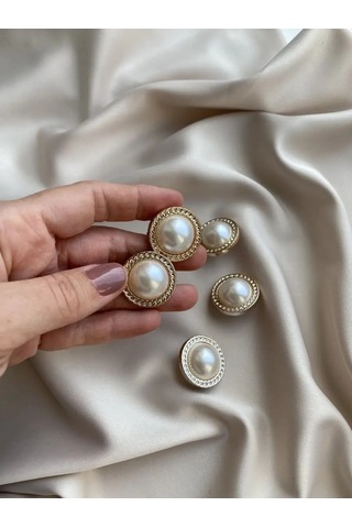 Siberiana 25 Mm İlik Düğmeli İnciler 160972333