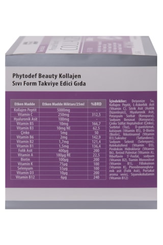 Phytodef Kolajen Likit Form 16 x 25 ML