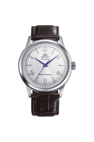 Orient Ra-bb0002s30b Kurmalı Otomatik Deri Kahverengi 38 Mm Erkek Kol Saati Gri