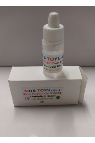 Mrs Toys M1 Zeka Küpü Yağı Lube Küp Yağı Rubik Küpü Yağı