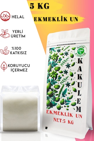 Kakulem Ata Tohum Ekmeklik Tam Buğday Unu 5 Kg