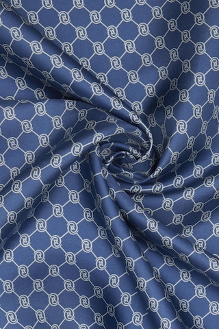Vakko Twill İpek Eşarp - Özel Seri - Yeni Kot Mavi - Bakır
