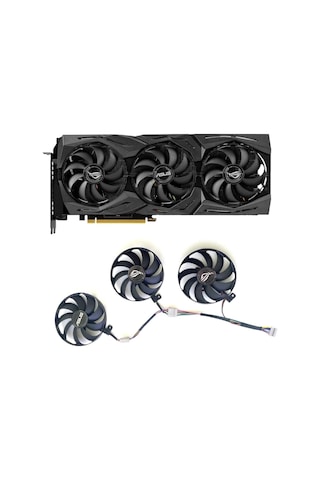 88Mm T129215Su 7Pın Rtx 2060 2070 2080 5600 5700 Rog Strıx Fan