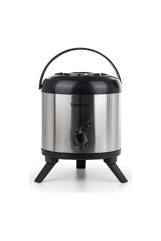 Porsima KM-101 Tandırım 6 Litre Çelik Termos Krom