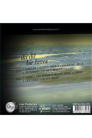 Servet Kocakaya - İki Dil Bir Heves (Cd)