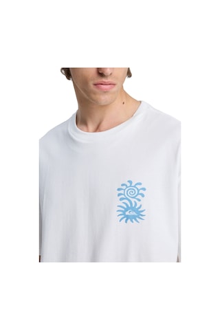 Evo Blossom Of Beyaz Bisiklet Yaka Normal Baskılı Erkek T-shirt White