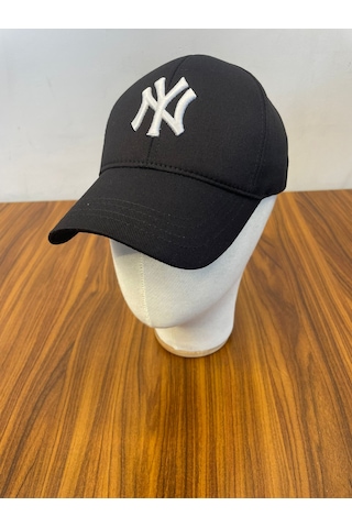 Hamze Ny Yankees New York Nakışlı Unisex Beyzbol Cap Şapka Siyah - Beyaz
