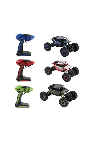 Mega Oyuncak Rock Crawler 4x4 WD Arazi Kaşifi Şarjlı Uzaktan Kumandalı Jeep