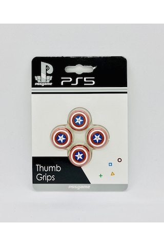 Ps5 Ps4 Xbox Analog Koruyucu Captan Amerika Desenli