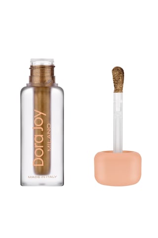Likit Göz Far Sultry Gold 01 / 14 Saate Kadar Kalıcı Hızlı Kuruyan Islak Görünüm Ve İpeksi Bitiş Gliserin İçerikli Mousse Yapı / My Joy Liquid Eyeshadow