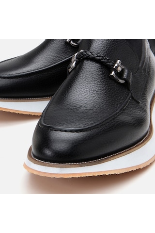 Hotiç Hakiki Deri Siyah Erkek Loafer 02ayh305240a100 Siyah-black Siyah