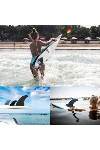 Diğer 9 İnç Kayık Takip Yüzgeci Ayrılabilir Slayt Merkezi Fin Sörf Tahtası Fin Kayık Kano Tekne İçin