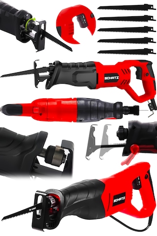 Schatz 750w Bakır Sargılı Devir Ayarlı Tilki Kuyruğu Testere Makinesi Sc5454k