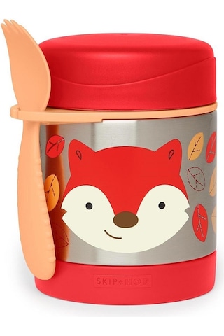 Skip Hop Zoo Paslanmaz Çelik Termos Tilki Kırmızı