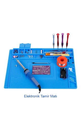 Tamir Matı 500 C Silikon Isıya Dayanıklı S-160 Onarım Devrim Pedi