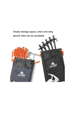 Ebitda Kamp Çadırı Aksesuar Çantası - Taşınabilir Oxford Kumaş Kırmızı Kırmızı