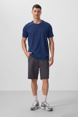 Tommy Life Tommy Lıfe Indigo Erkek Basic Kısa Kol Standart Kalıp O Yaka T-shirt - 87911 001