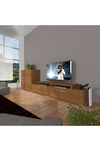 Decoraktiv Ekoflex On Slm Tv Ünitesi Tv Sehpası Ceviz