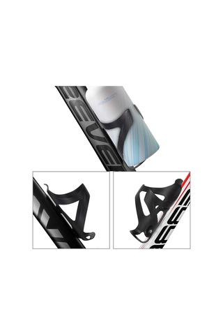 Bisiklet Su Şişesi Tutucu, 3k Karbon Fiber Bisiklet İçecek Su Şişesi Kafesleri Yol Dağ Bisikleti Bisiklet Aksesuarları Paket Acid Yeşili