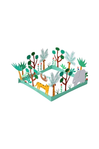 Meri Meri - Have A Wild Birthday Card - Vahşi Doğa Doğum Günü Kartı - 3d