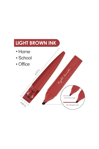 Cs-h816 Renkli Chosch Fosforlu Kalem - İşaretleyici Kalem - Mavi
