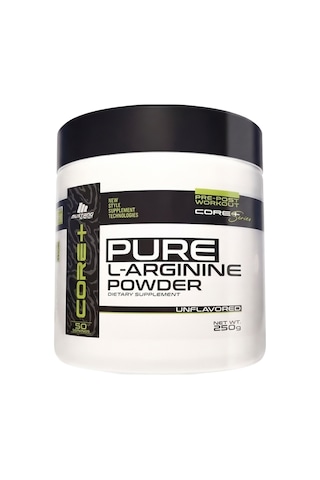 Mustang Nutrition Core+ Pure L-arginine Powder 250 Gr L-arjinin 50 Servis + Shaker + Protein Kahve Hediyeli Aromasız