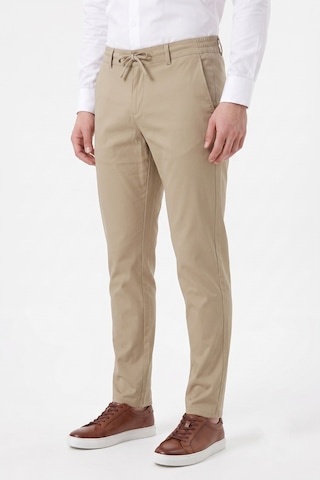 Günce Erkek Bej Renk Regular Kalıp Jogger Pantolon Bgl-st05631