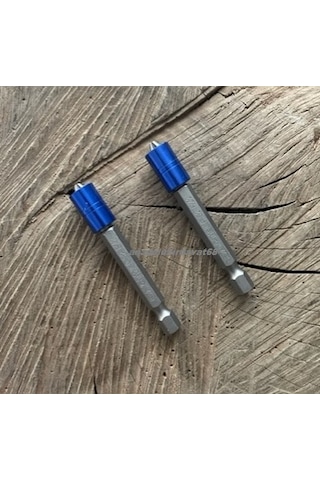 Byt Pz2 Stoplu Vida Sıkma Ucu Mıknatıslı Yıldız Bits Uç Yıldız Uç 65mm 10adet Matkap Uç