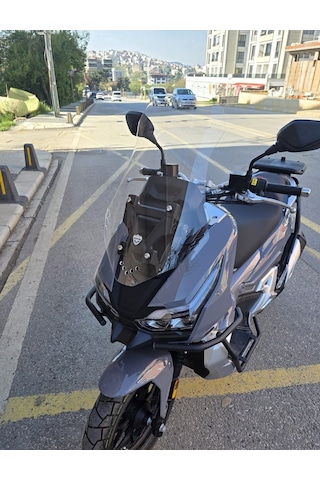 Motocam Rks Freccia Ön Cam 2022-2026 Model 55cm Şeffaf Renkli 4mm Kısa