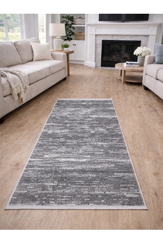 Merinos Vista 76587-098 Özel Kesme Halı Gri-antrasit Çok Renkli