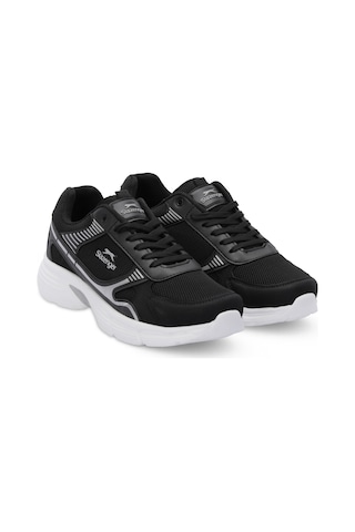 Slazenger MIRAGE I Büyük Beden Erkek  Siyah / Beyaz Koşu & Yürüyüş Spor Ayakkabısı