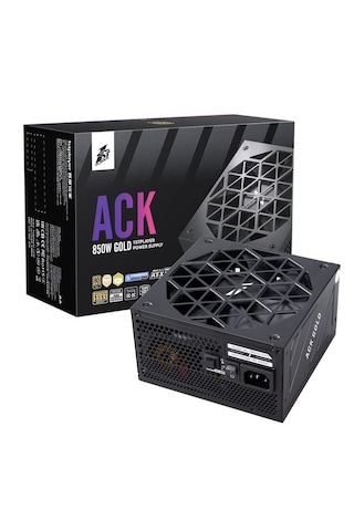 1st Player Ack 850w 80+ Gold Full Modüler Apfc Atx3.1/pcı-e 5.1siyah Güç Kaynağı