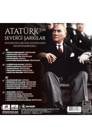 Müzeyyen Senar, Safiye Ayla Atatürk'ün Sevdiği Şarkılar - Plak