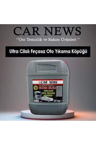 Car News Ultra Cilalı Fırçasız Oto Yıkama Köpüğü 20 Kg