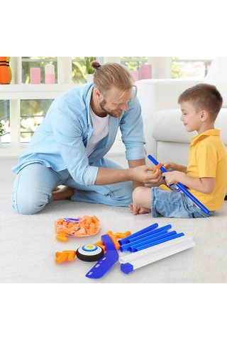 Vkemall Çocuklar İçin Elektrikli Hokey Oyun Seti - Evde Ve Dışarıda Kullanıma Uygun, Ateşsiz Hareket, Aile Etkileşimi Artırıcı Oyun - Pil Dahil Değil Çok Renkli