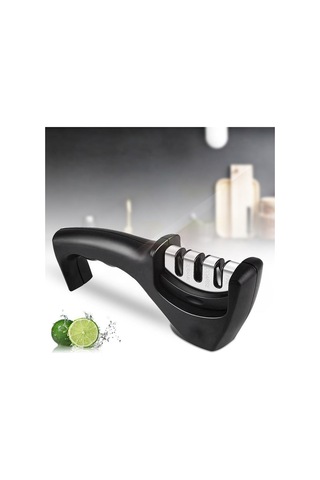 Kırmızı Üç Aşamalı Hızlı Elmas Tungsten Çelik Kalemtıraş Ev Mutfak Aracı