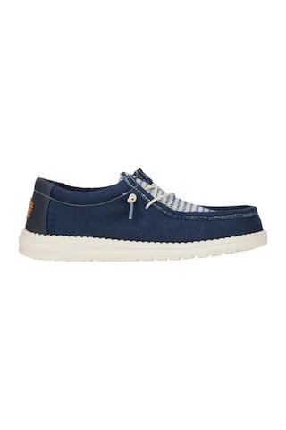 HEY DUDE Wally Woven Jute Lacivert Erkek Ayakkabı-10549 Lacivert